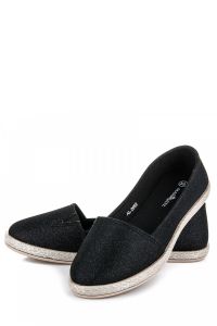 ESPADRYLE Z BROKATEM CNBAL-2656B Czarny