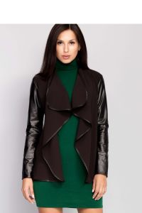 Kardigan z długimi rękawami MM3006 Dark Brown