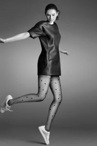 Rajstopy Wzorzyste Model Confetti code 382 Nero