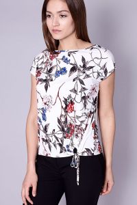 Bluzka Model Terni Flower 8438 White
