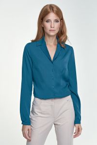 Bluzka z kołnierzykiem B73 Green