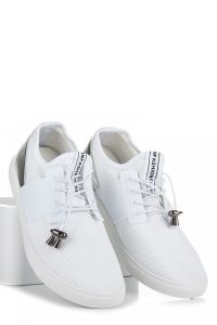 BUTY SPORTOWE ZE ?CI?GACZEM CNBNA06W Biały