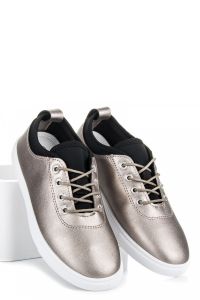 Z?OTE SZNUROWANE TRAMPKI  CNB472LE