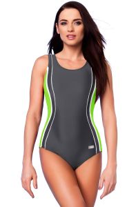 Kostium Jednoczęściowy Model Agnes IV Grafit/Green