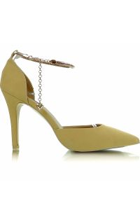 Czółenka Model KBU384 Beige