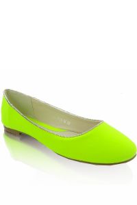Balerinki Model KBLX-1D126-21 Yellow Fluo