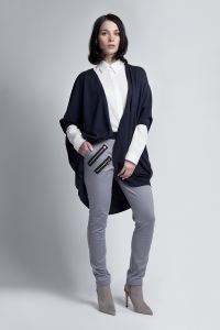 Sweter Model SWE 107 Navy blue