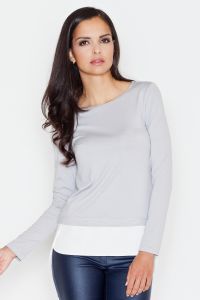 Bluzka Model 374 Dark Grey