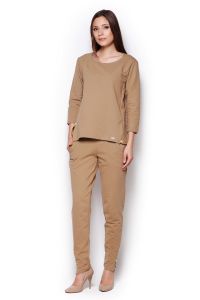 Spodnie Damskie Model 338 Beige
